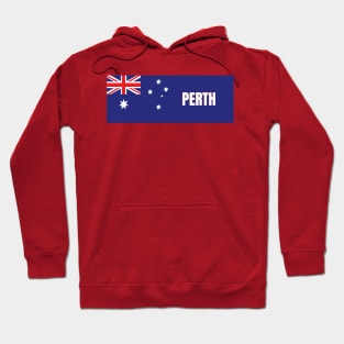 Perth City in Australian Flag Hoodie